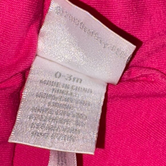 Koala Kids Infant Turkey Knit Beanie Winter Hat-Pink-0-3 Months-GUC - Picture 4 of 5